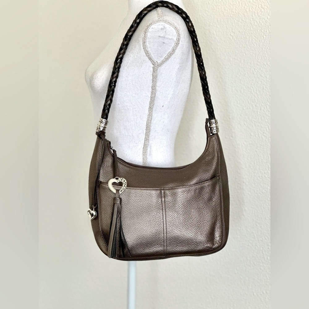 Brighton Barbados Ziptop Hobo Bag